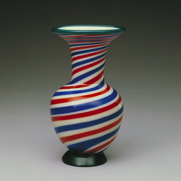Vase with Spiral Pattern