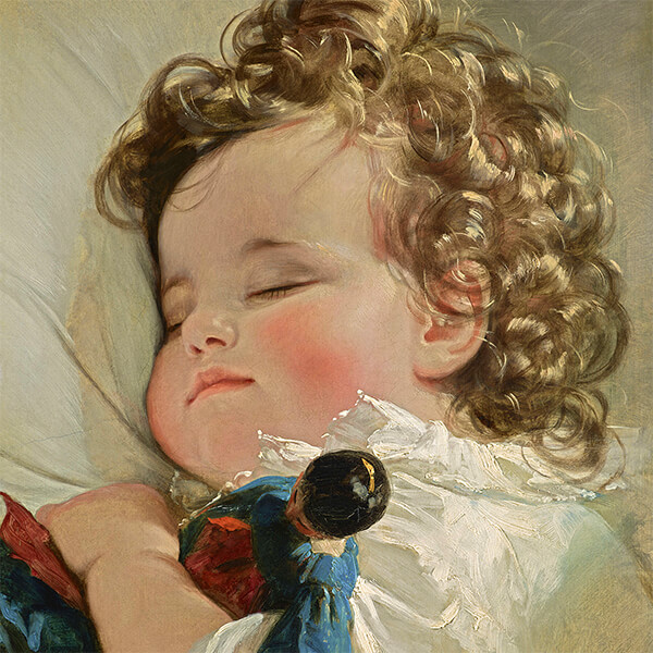 Portrait of Princess Marie Franziska von Liechtenstein at the Age of Two