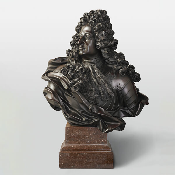 巴伐利亚选帝侯马克西米利安二世．伊曼纽尔（1662–1726年）半身像