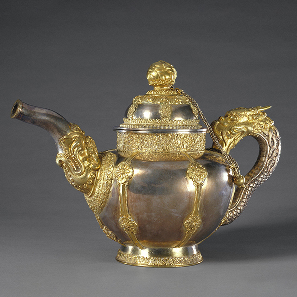 龍首奶茶壺