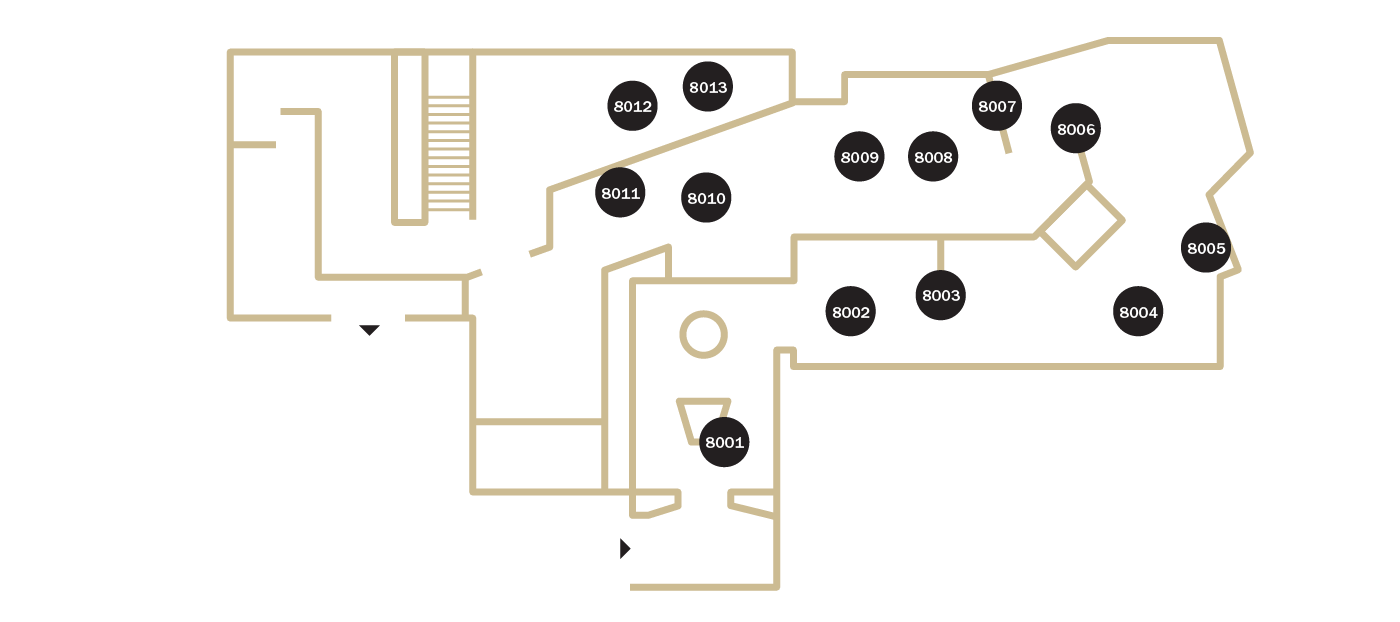 展厅8 平面图