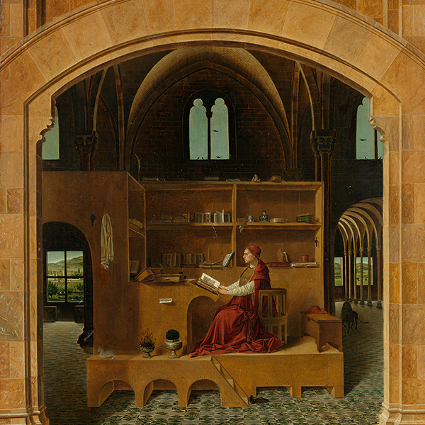 Saint Jerome in His Study