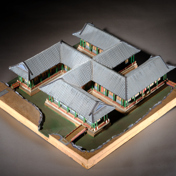 Model of the Hall of Universal Peace in Yuanming yuan