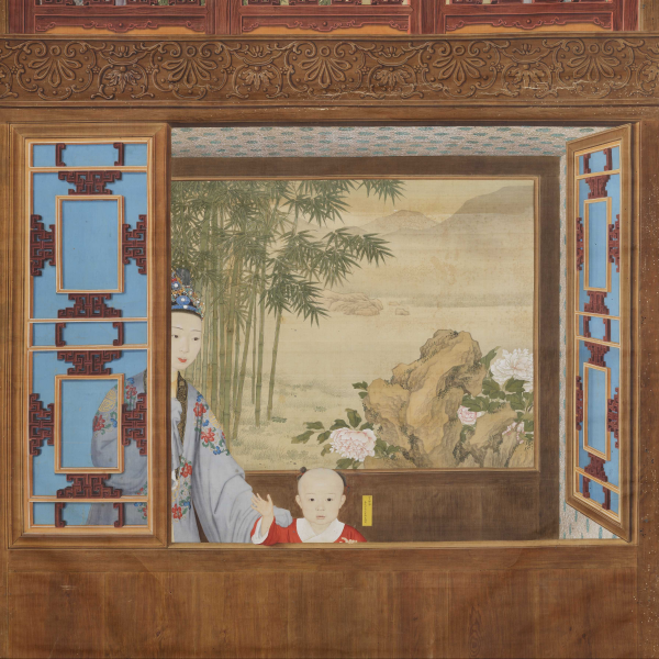 Consort of the Qianlong Emperor and Yongyan (replica)