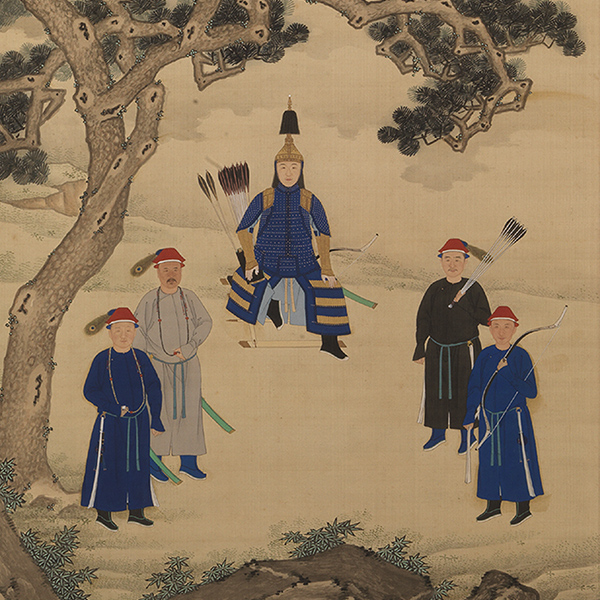 康熙帝戎裝像