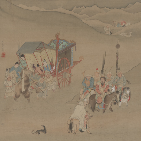 Lady Zhaojun Leaving the Frontier