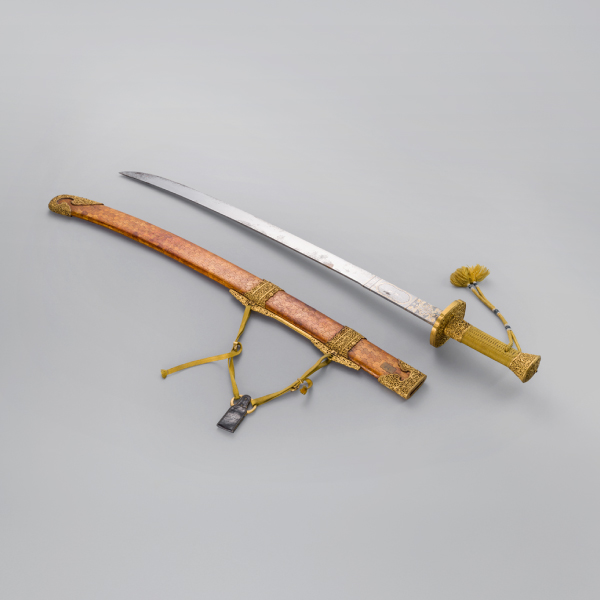 “Chedian” sabre with scabbard