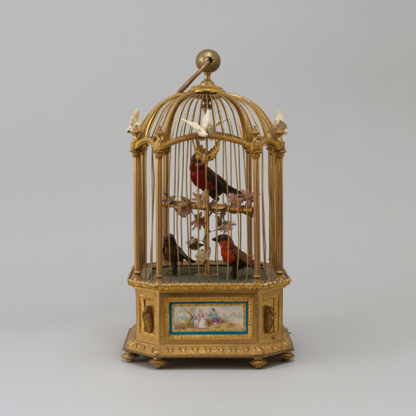 Singing bird cage automaton