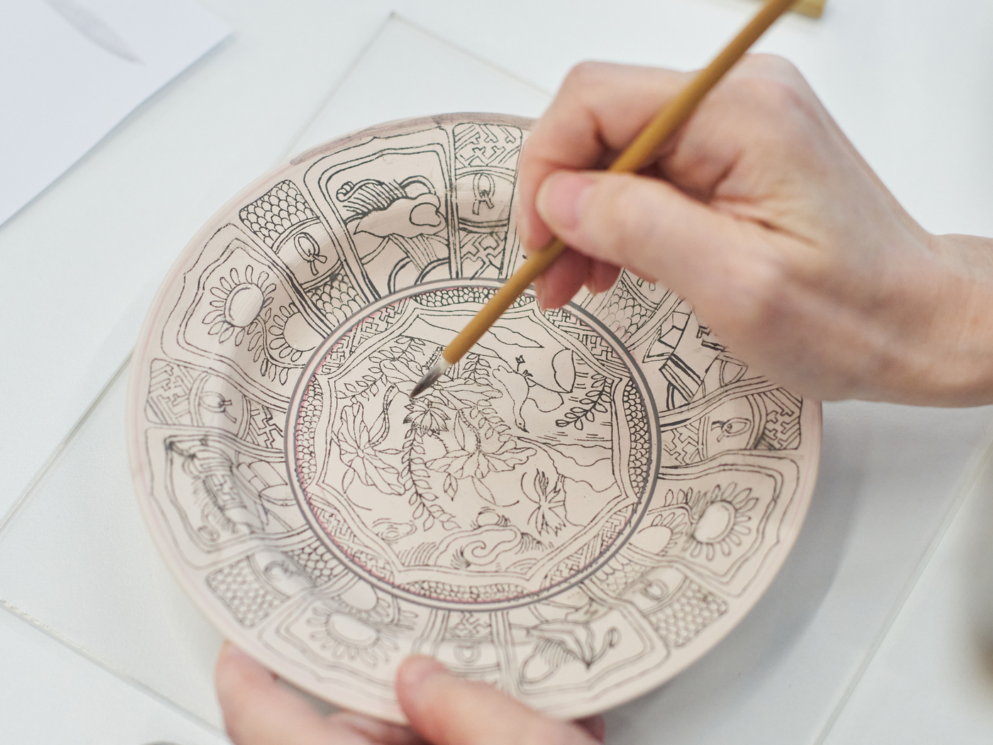 參加者繪畫作品中