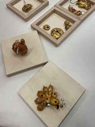 Display of participants' work