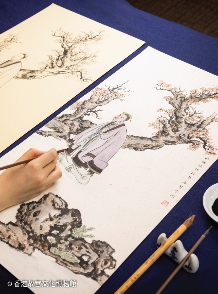 「香港賽馬會呈獻系列：故事新說──故宮博物院藏明代人物畫名品」展覽工作坊：書畫大師班