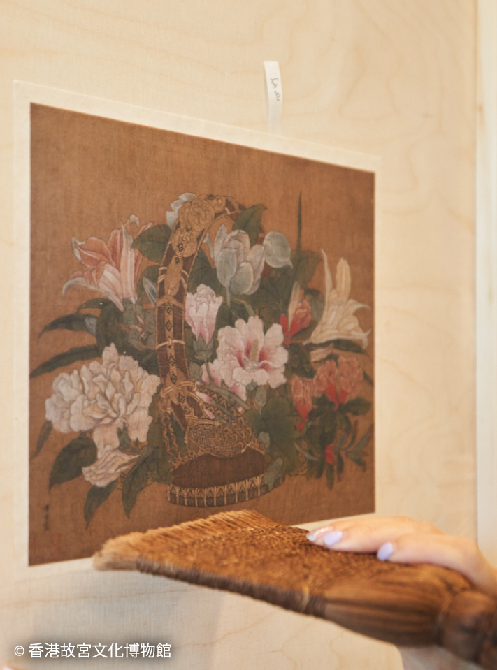 「香港賽馬會呈獻系列：故事新說──故宮博物院藏明代人物畫名品」展覽工作坊：書畫裝裱大師班 