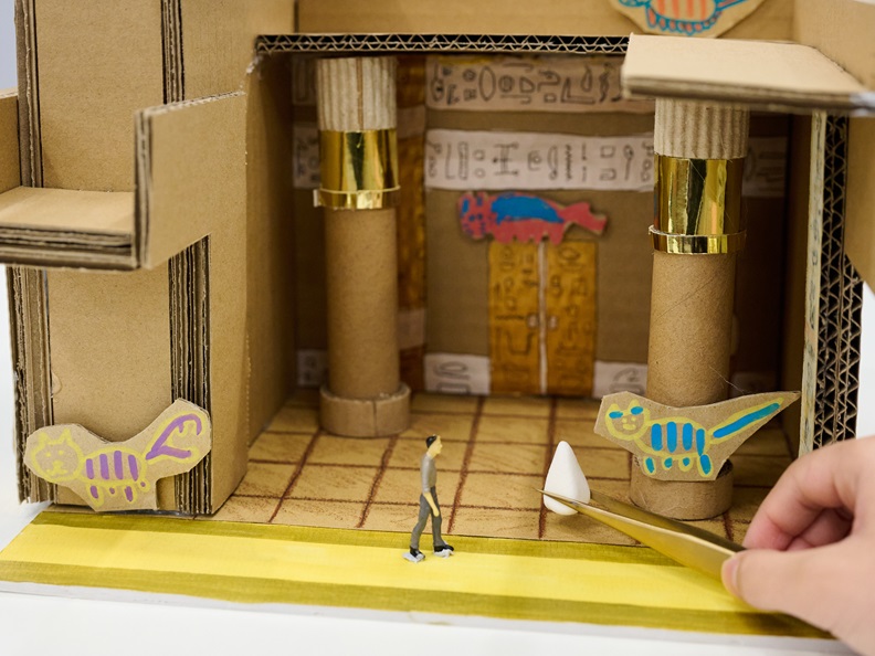 猫神殿创作示范