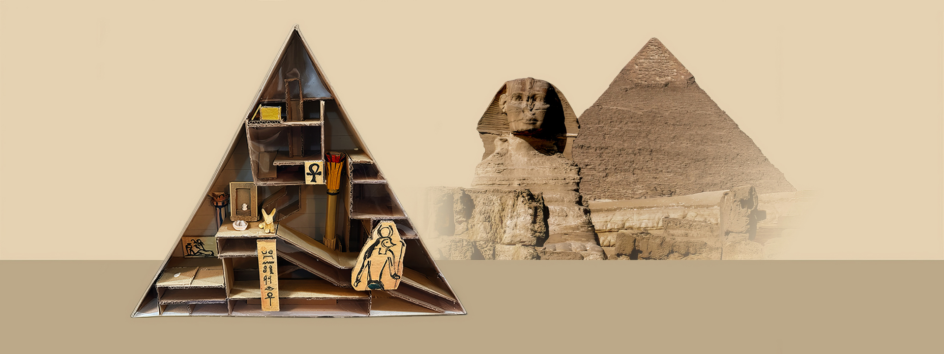 The Mysterious Pyramid Adventure: Pyramid Building Workshop