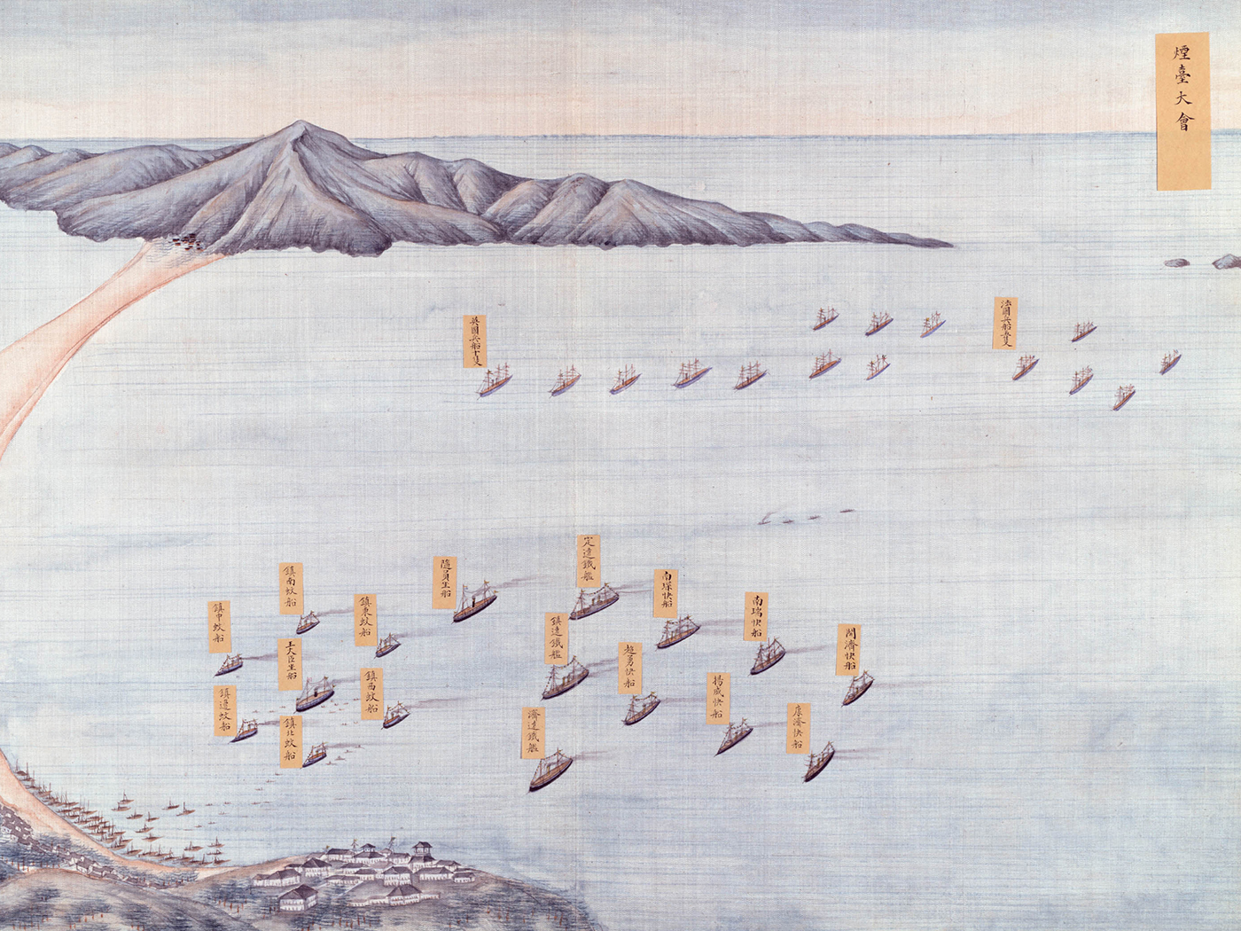 《渤海閱師圖》之〈煙台大會〉