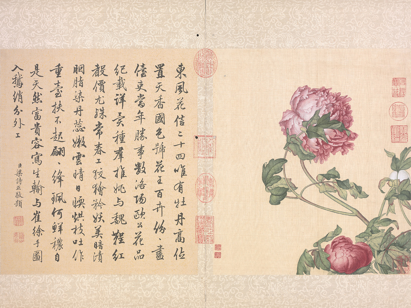 Flowers and birds